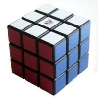 Кубик Рубика 3х3 черный для начинающих